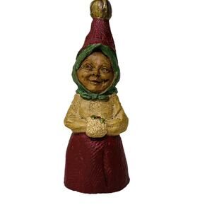 Cairn Studio Tom Clark Wood Spirit Gnome L-2 JINGLE SERIES 4" 1986 Vtg Figurine